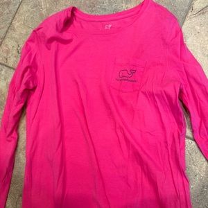 Vineyard vines long sleeve pink